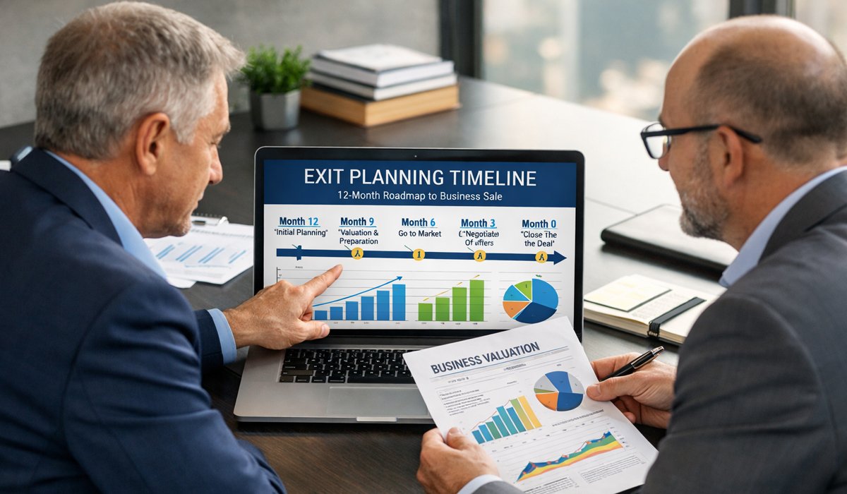 Exit Planning Timeline: 12-Month Roadmap to a successful Business Sale